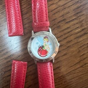 Disney Red Tinker Bell Watch